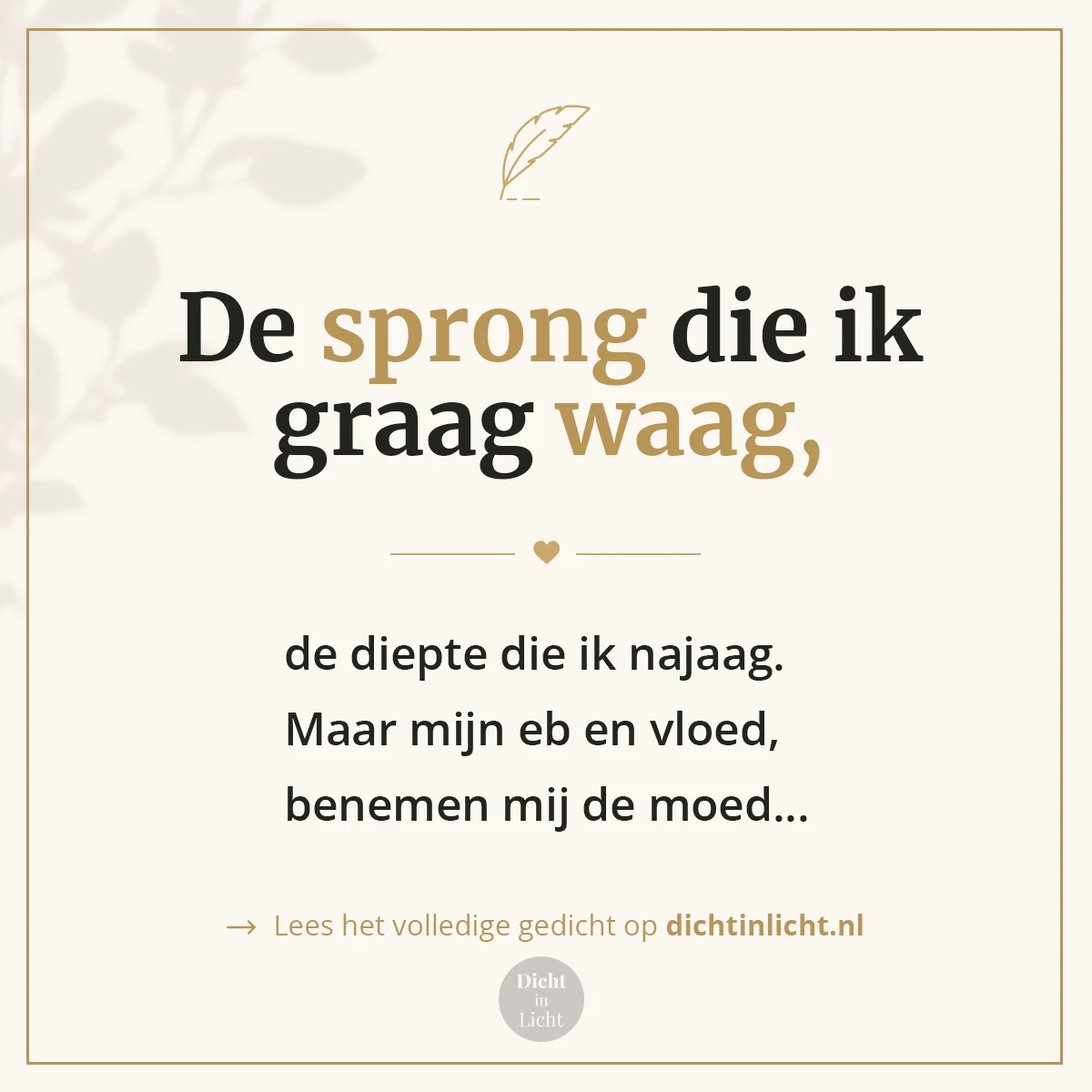 Korte christelijke gedichten dankbaarheid - diepte - Dicht in Licht