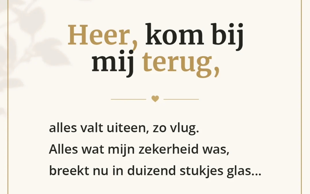 Als hoop verdwijnt