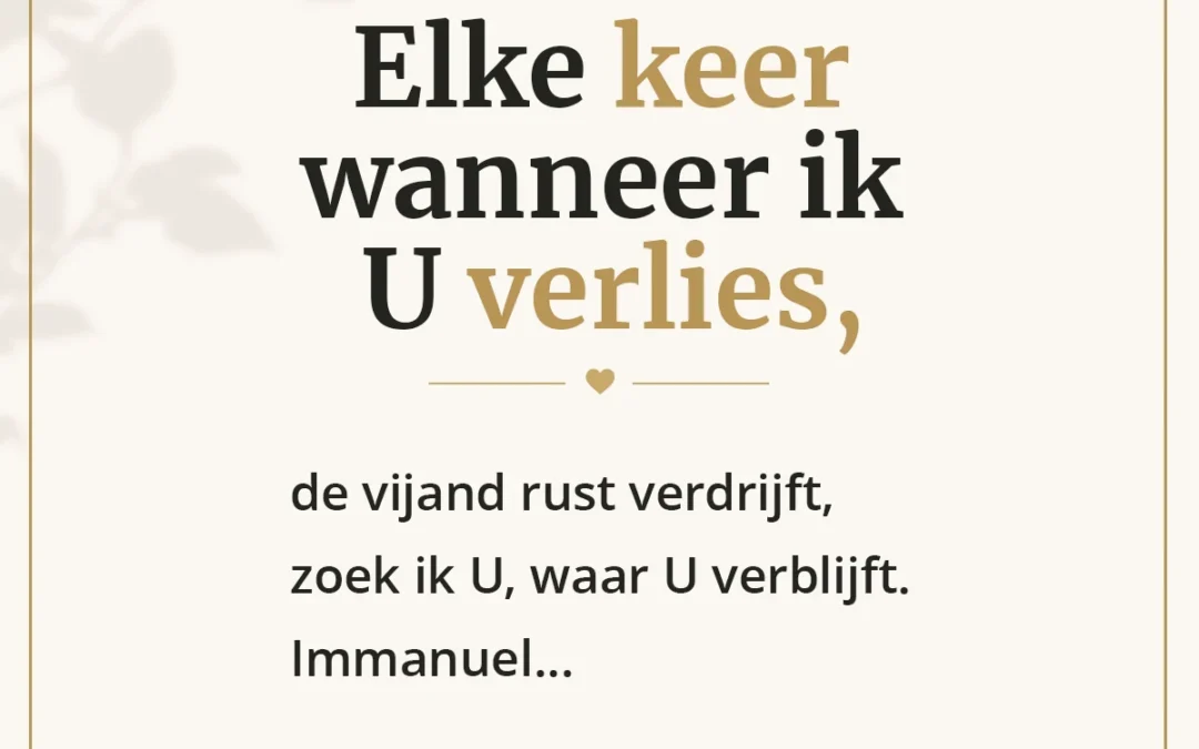 Ik kom naar huis