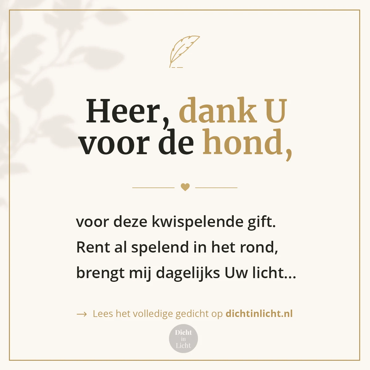 Korte christelijke gedichten dankbaarheid – hond, vriendschap – Dicht in Licht Korte christelijke gedichten dankbaarheid - hond, vriendschap - Dicht in Licht