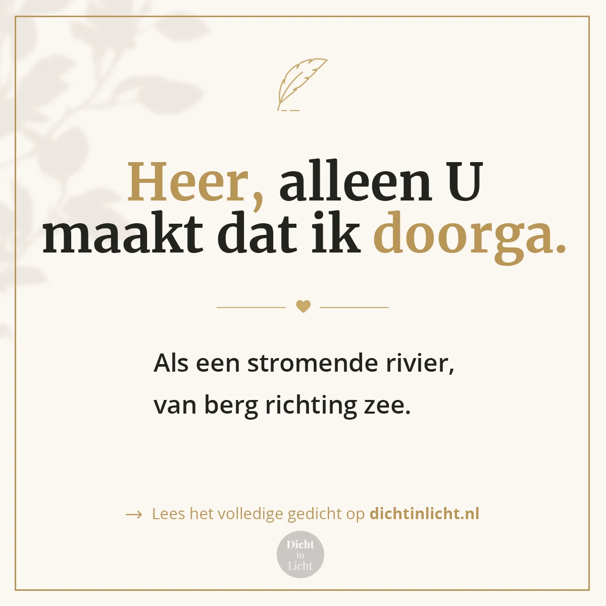 Korte christelijke gedichten kracht – doorgaan, liefde, loslaten – Dicht in Licht Korte christelijke gedichten kracht - doorgaan, liefde, loslaten - Dicht in Licht